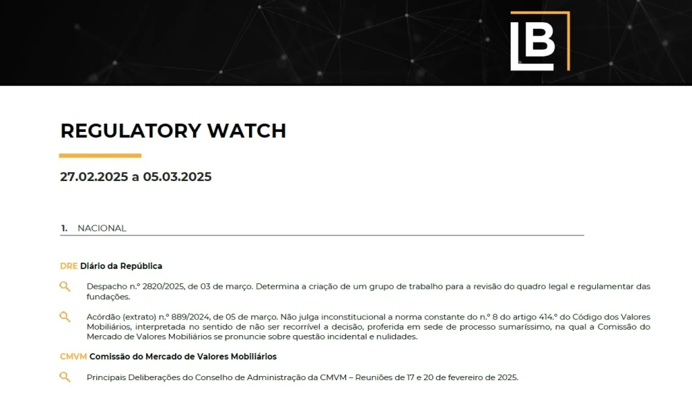 REGULATORY WATCH 27.02.2025 to 05.03.2025🔔